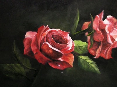 Paint with Kevin Hill - Red Roses