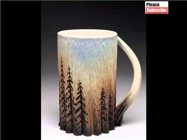 Popular Creative Ceramic Mug Ideas | Lovely Picture Set Of Ceramic Arts & Decoration