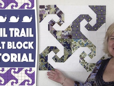 Quilting Blocks: Snail Trail Quilt Block Tutorial