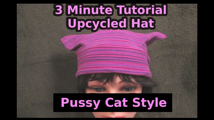 Sew Hat with Ears Tutorial
