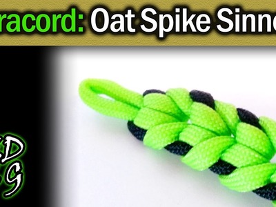 Simple Paracord: Oat Spike Sinnet (ideal for zipper pulls, fobs & bracelets)