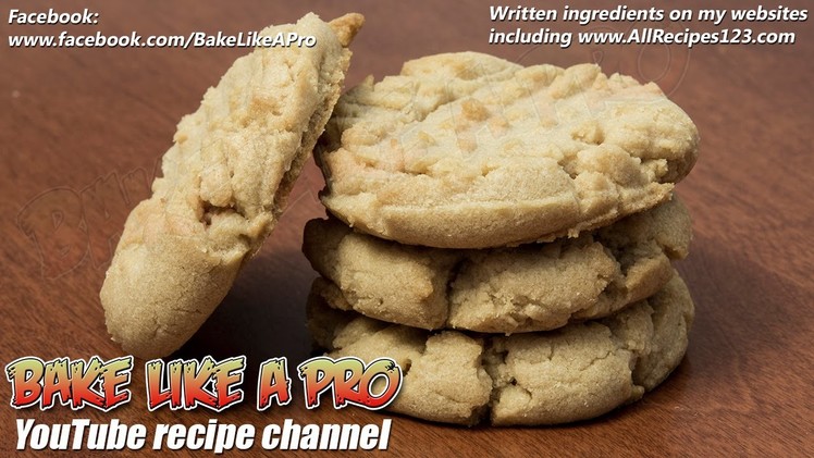 Simply The Best Peanut Butter Cookies Recipe by BakeLikeAPro
