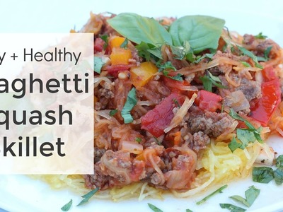 Spaghetti Squash Recipe | Simple Skillet Meal
