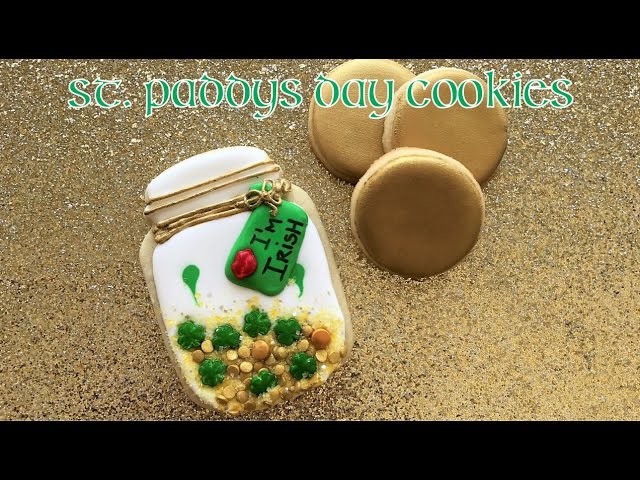 St. Patrick's Mason Jar Cookie