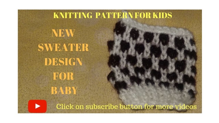 Sweater Bunai | Sweater Designs | Baby Designs | Knit Designs for Baby or Kids