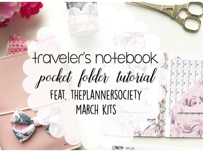 Traveler's Notebook Pocket Folder Tutorial