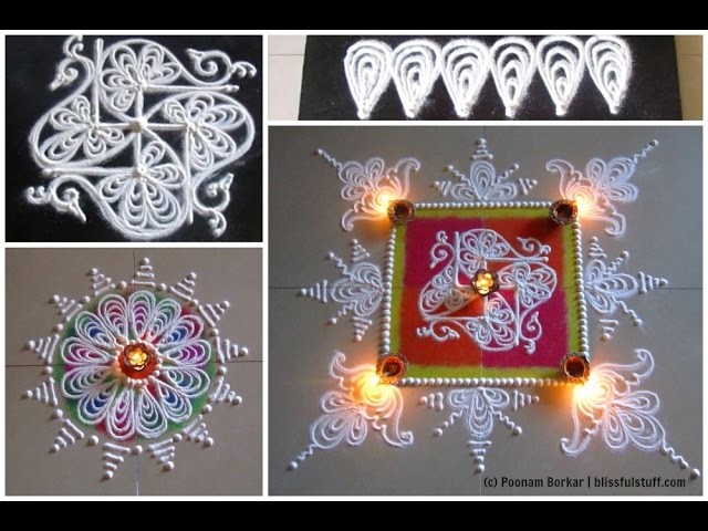 Tutorial 5 - 'Swastik' and 'Lamb kendrawardhini' | Sanskar bharati rangoli tutorials for beginners