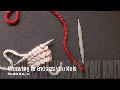 Weaving in Ends As You Go