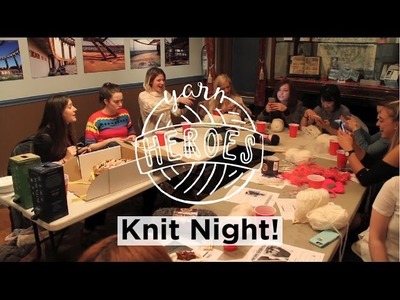 Yarn Heroes Charity Knit Night