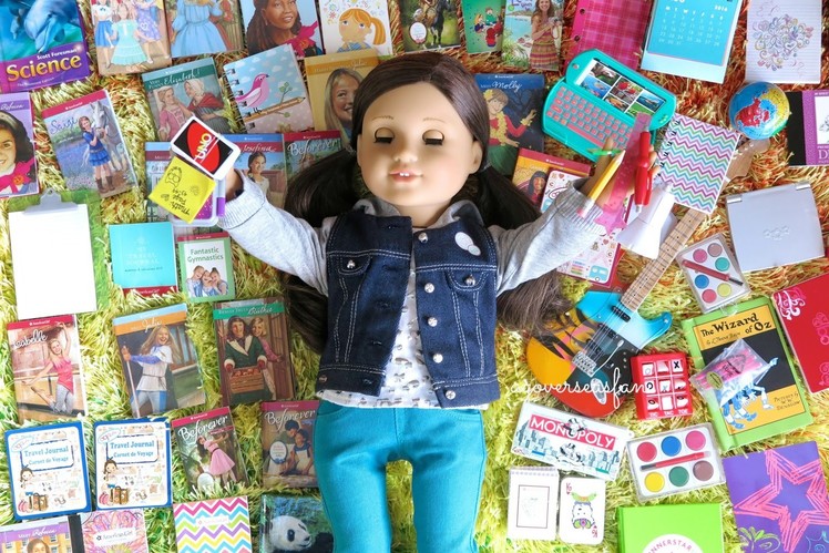 American Girl Doll School Supplies Haul