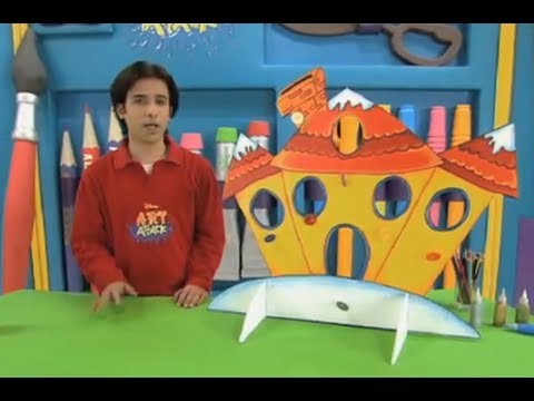 Art Attack - How To Make Your Own Christmas Home - Disney India (Official)