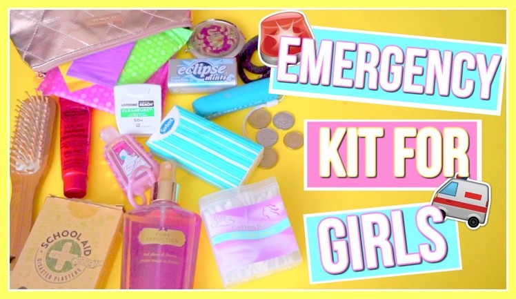 Back To School Emergency Kit For Girls | Aianna Khuu