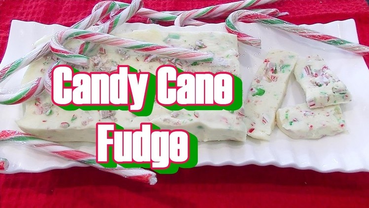 Candy Cane Christmas Fudge