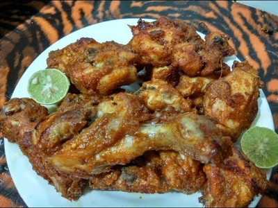 Chicken Fry 5 min Recipe -Delhi  Jama masjid famous fried chicken.Ramazan special