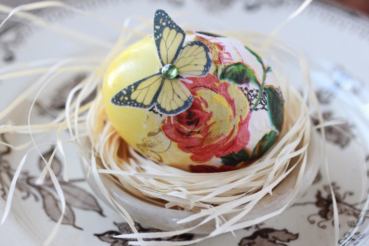 Decoupage Easter Eggs (Plus, a Natural Dye 101)