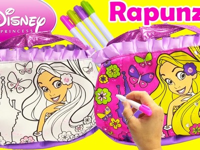 Disney Princess Rapunzel Coloring Purse Activity and Surprises