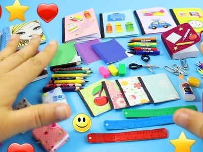 DIY 100% Real Miniature School Supplies - [REALLY WORKS]