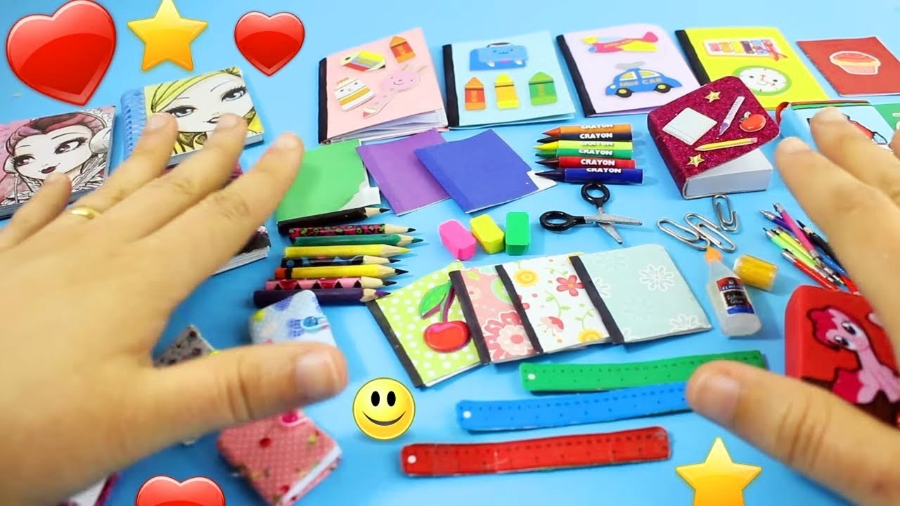 Diy 100 Real Miniature School Supplies Really Works