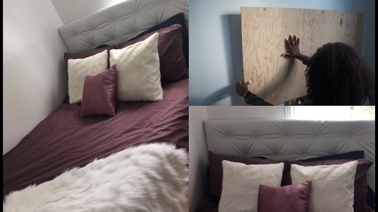 DIY | How To Make Your Own Tufted Headboard. Ikea Bed Hack | Shama Mj