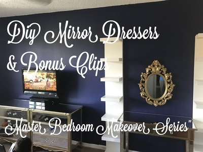 DIY Mirror Dressers(gold) & Bonus Chips