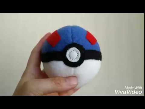 DIY Pokéball Plush -Great Ball