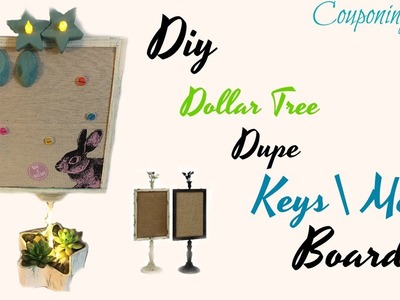 DOLLAR TREE DIY | MEMO BOARD DUPE   | COLLAB