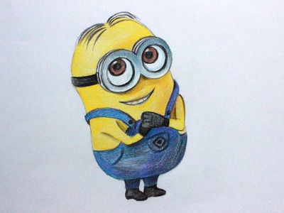Drawing lessons.How to Draw  a Minion From Despicable Me 1,2