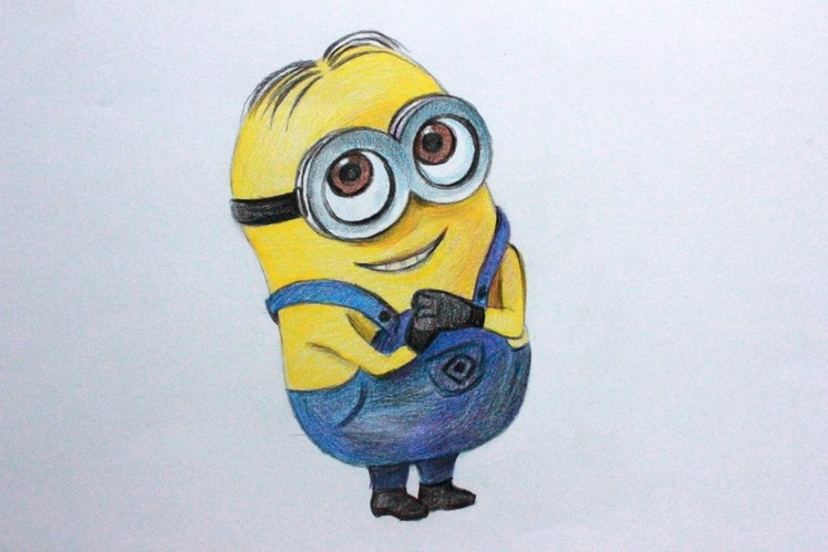 Drawing lessons.How to Draw  a Minion From Despicable Me 1,2