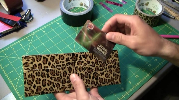 Duct Tape Wallet Timelapse