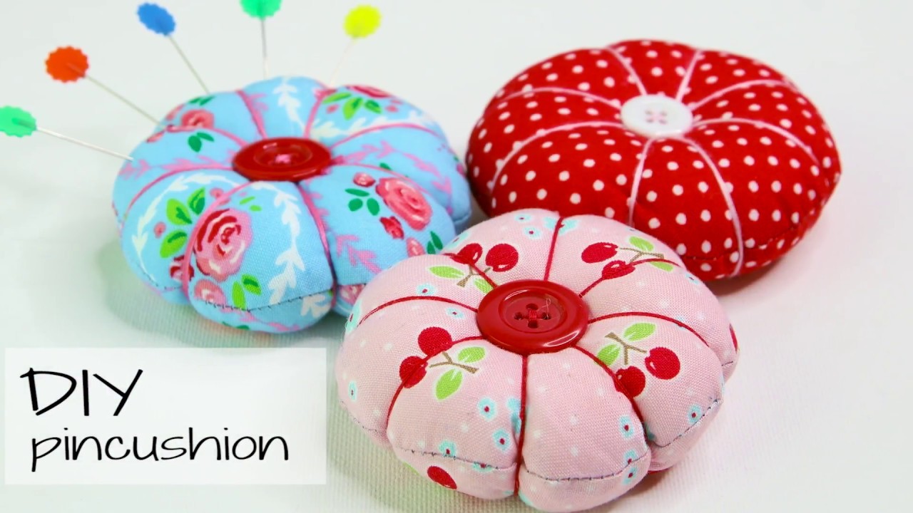 Easy DIY Pincushion Patterns - How To Make A Pincushion