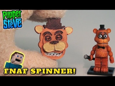 Fidget Spinner Five Nights at Freddy's fnaf Toy Hand custom DIY Hack Slappy tricks Foxy Puppet Steve