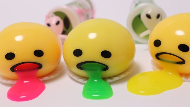 Gudetama!? Weird Vomit Slime