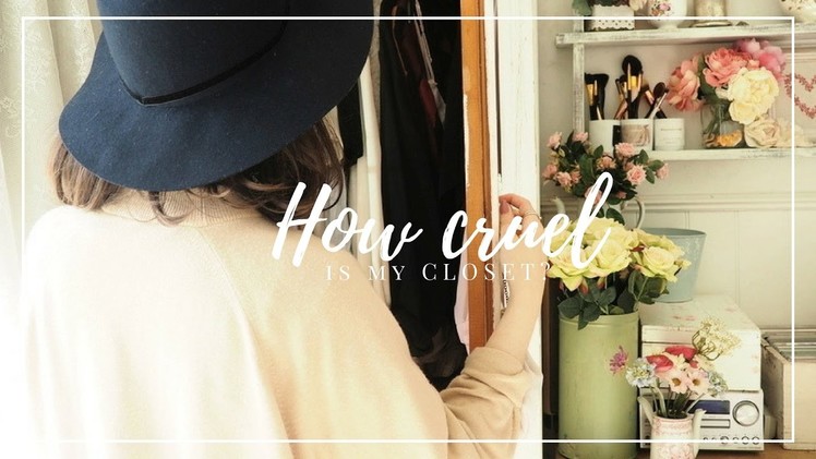 HOW CRUEL IS MY CLOSET? | #whomademyclothes