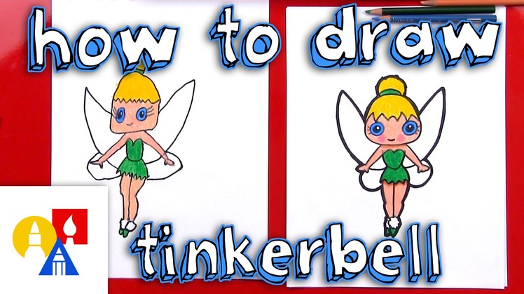 How To Draw A Cartoon Tinkerbell