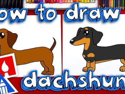 How To Draw A Dachshund