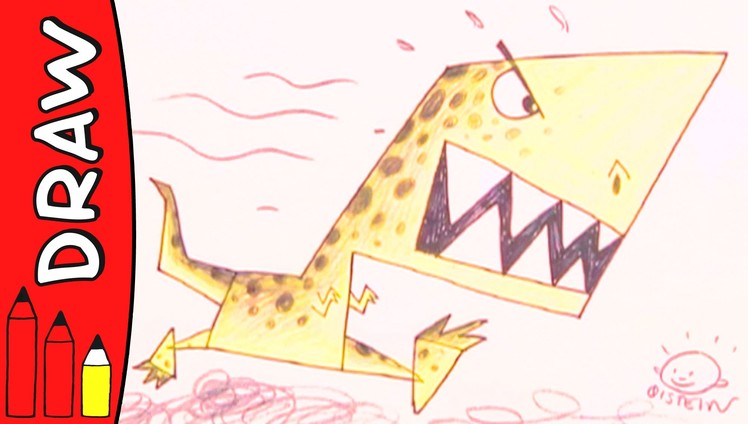 How To Draw A T-Rex | Art Ideas For Kids | Øistein Kristiansen