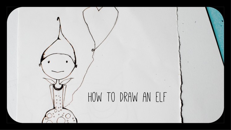 How to draw an elf: Wendy - drawing tutorial