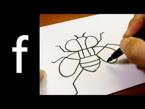How to Draw Cute Doodle Using Letters "F f" for kids ! Kawaii & Easy doodle drawing cartoon