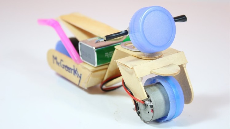 How to Electric Motorcycle Diy Battery Dc Motor Homemade