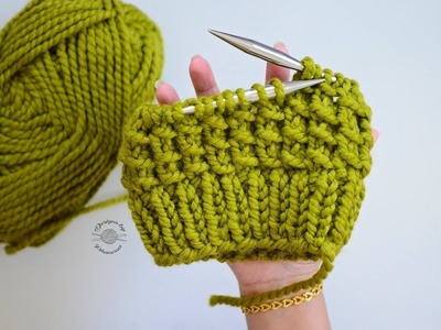 How to Knit the Bamboo Stitch