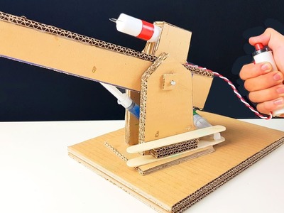 How to Make a POWERFUL CANNON from Cardboard!