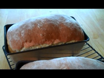 How to Make Amish White Bread- Makes 2 Loaves