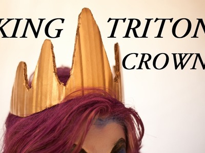 How to make an Ursula or King Triton Crown
