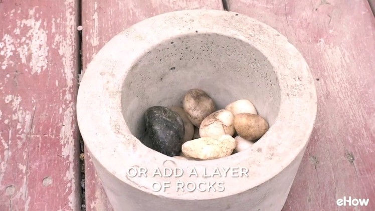 How to Make Cement Plant Pots