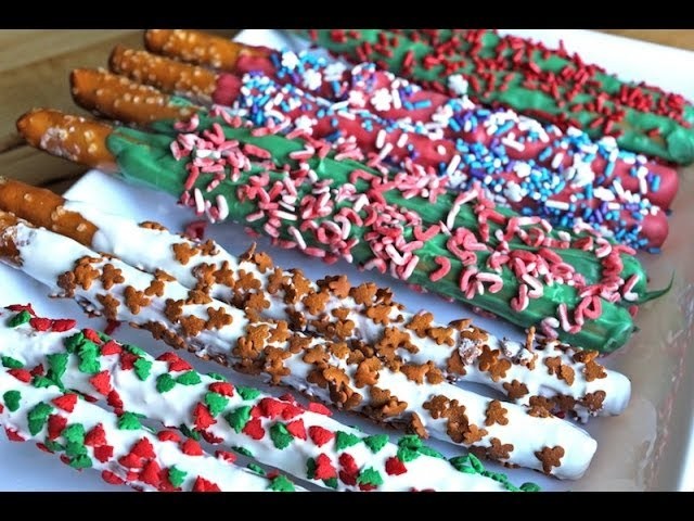 How To Make Chocolate Pretzel Rods | Simply Bakings