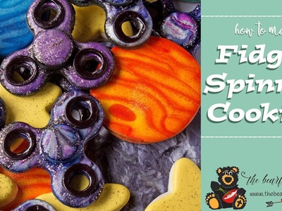 How to Make Fidget Spinner Cookies | The Bearfoot Baker