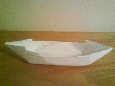 Kerala house boat with paper for kids - ORIGAMI