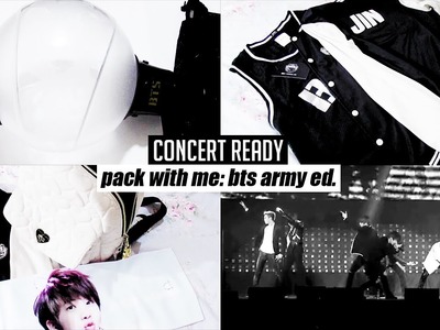 "Kpop Concert Ready" Pack With Me: BTS ARMY Edition