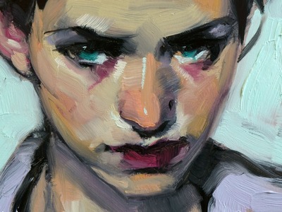 Painting a Portrait: Sabine