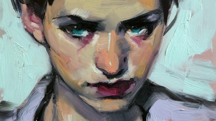 Painting a Portrait: Sabine